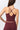 Mandala Fitness Top Rot Rückseite - Cropped Pilates Top