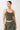 Mandala Fitness Top Green Front - Cropped Pilates Top
