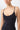 Mandala Fitness Top Dunkelblau Detail - Cropped Pilates Top