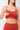 Mandala Red Fitness Top - Cropped Pilates Top