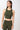 Mandala Green Sports Top (Front) - Athleisure Top