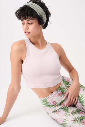 Mandala Sport Top Rose Front - Athleisure Top