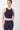 Mandala Sport Top Dunkelblau Front - Athleisure Top