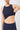Mandala Sport Top Dunkelblau Detail - Athleisure Top