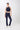 Mandala Sport Top Dunkelblau Outfit Front - Athleisure Top