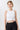 Mandala Sport Top Weiss Front - Athleisure Top