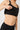 Mandala Sport Top Schwarz Detail Support Bra - Sleek Top