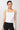 Mandala Sport Top Weiß Front - Sleek Top