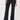Mandala Fitness Pant Schwarz Front - Flared Workout Pants