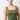 Mandala Fitness Top Grün Front - Gym Tank