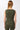 Mandala Green Sports Top (Back) - Side Button Top