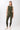 Mandala Green Sports Top - Front and Side Button Top