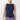 Mandala Sport Top Blue Front - Side Button Top