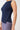 Mandala Sport Top Blue Detail - Side Button Top