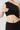 Mandala Fitness Top Schwarz Detail - One Shoulder Top