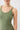 Mandala Fitness Top Grün Detail - New Cable Top