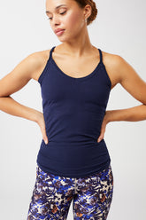 Mandala Active Top Blau Front - New Cable Top