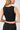 Mandala Black Sports Top (Back View) - Serenity Top