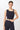 Mandala Sport Top Dunkelblau Front - Serenity Top