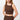 Mandala Sport Top Braun Front - Serenity Top
