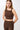 Mandala Brown Sports Top (Front) - Serenity Top