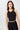 Mandala Fitness Top Schwarz Front - Cross Top