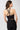 Mandala Fitness Top Schwarz Rückseite - Cross Top