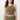 Mandala Fitness Top Grün Front - Cross Top