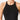 Mandala Fitness Top Schwarz Detail - Cross Top