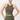 Mandala Fitness Top Grün Front - Cross Top