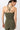 Mandala Fitness Top Grün Rückseite - Cross Top