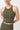 Mandala Fitness Top Grün Detail - Cross Top