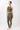 Mandala Fitness Top Grün Outfit Front - Cross Top