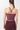 Mandala Fitness Top Lila Rückseite - Cross Top