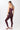 Mandala Fitness Top Lila Outfit Rückseite - Cross Top