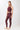 Mandala Fitness Top Rot Outfit Front - Cross Top