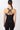 Mandala Black Sports Top (Back View) - All Sports Top