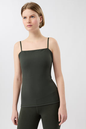 Mandala Fitness Top Grün Front - Active Tank