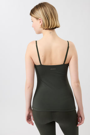 Mandala Fitness Top Grün Rückseite - Active Tank