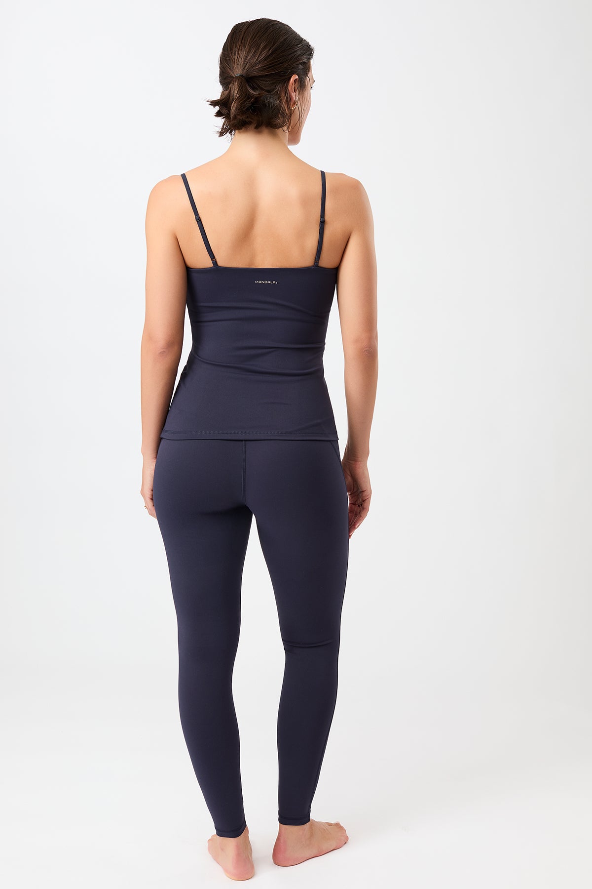 Mandala Active Legging Blau Outfit Rückseite - Limitless Legging