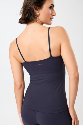Mandala Fitness Top Blau Rückseite - Active Tank
