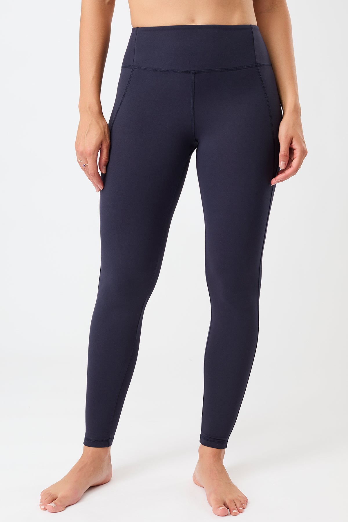 Mandala Active Legging Blau Front - Limitless Legging