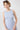 Mandala Fitness Top Blau Front - Cropped Ruffled Top