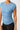 Mandala Active Top Blau Detail Seite - Side Ruffled Top