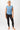 Mandala Active Top Blau Outfit Front - Side Ruffled Top