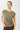 Mandala Active Top Grün Front - Side Ruffled Top