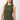 Mandala Active Green Front-Side Ruffled Rib Top