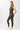 Mandala Active Green Top Outfit Page - Side-Ruffled Ribbed Top