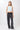 Mandala Active Top Light Blue Outfit Front - Cropped V-Neck