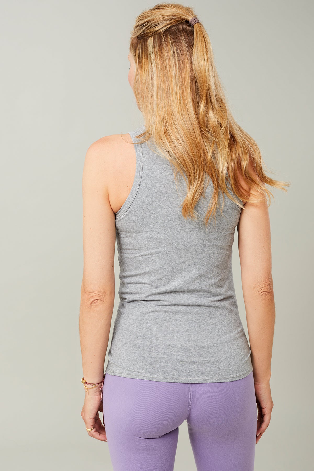 Mandala Yoga Top Grau Rückseite - Always Fit Top